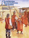 Recherches amérindiennes au Québec, v. XXXII, no 01, 2002